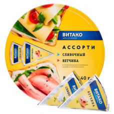 Сыр плавленый Витако круг 140г